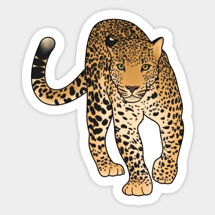 Leopard Cat, Love Big Cats Sticker